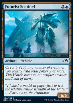 Futurist Sentinel - Kamigawa: Neon Dynasty (Common) [54]