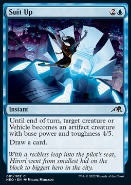 Suit Up - Kamigawa: Neon Dynasty (Common) [81]