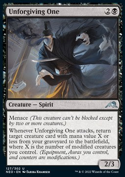 Unforgiving One - Kamigawa: Neon Dynasty (Uncommon) [127]