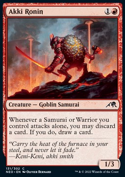 Akki Ronin - Kamigawa: Neon Dynasty (Common) [131]
