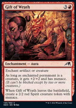 Gift of Wrath - Kamigawa: Neon Dynasty (Common) [143]