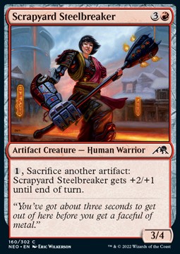 Scrapyard Steelbreaker - Kamigawa: Neon Dynasty (Common) [160]