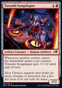 Towashi Songshaper - Kamigawa: Neon Dynasty (Common) [167]