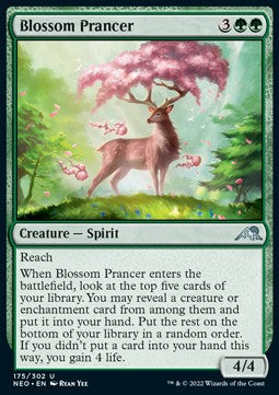 Blossom Prancer - Kamigawa: Neon Dynasty (Uncommon) [175]