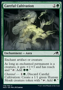 Careful Cultivation - Kamigawa: Neon Dynasty (Common) [178]