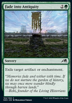 Fade into Antiquity - Kamigawa: Neon Dynasty (Common) [182]