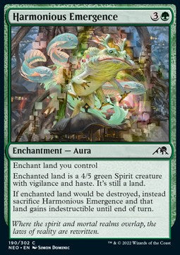 Harmonious Emergence - Kamigawa: Neon Dynasty (Common) [190]