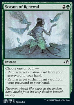 Season of Renewal - Kamigawa: Neon Dynasty (Common) [205]