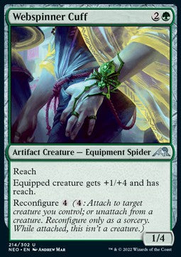Webspinner Cuff - Kamigawa: Neon Dynasty (Uncommon) [214]