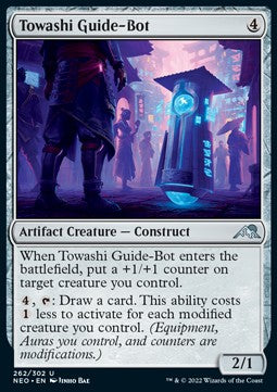 Towashi Guide-Bot - Kamigawa: Neon Dynasty (Uncommon) [262]