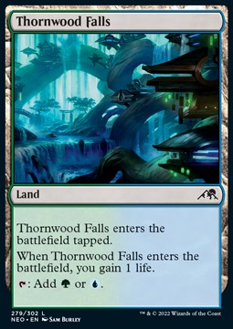 Thornwood Falls - Kamigawa: Neon Dynasty (Common) [279]
