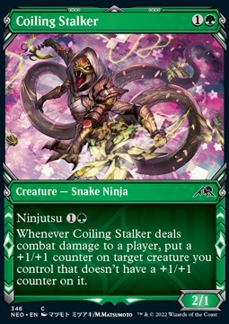 Coiling Stalker - Kamigawa: Neon Dynasty: Extras (Common) [346]