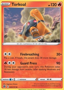 Torkoal - Brilliant Stars (Uncommon) [023]
