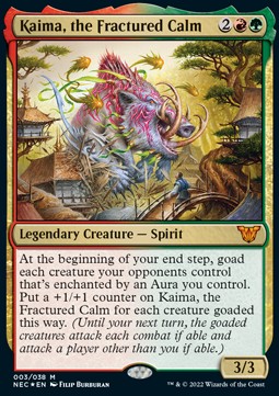 Kaima, the Fractured Calm (V.1) - Commander: Kamigawa: Neon Dynasty (Mythic) [3]