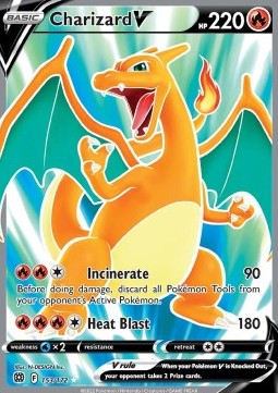 Charizard V - Brilliant Stars (Ultra Rare) [153]