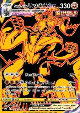 Single Strike Urshifu VMAX - Brilliant Stars (Secret Rare) [BRS-TG29]