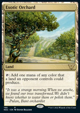 Exotic Orchard - Commander: Kamigawa: Neon Dynasty (Rare) [NEC-168]