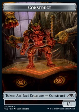 Construct Token (Artifact 1/1) - Kamigawa: Neon Dynasty: Extras (Token) [T15]
