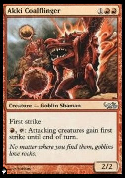 Akki Coalflinger - The List (Uncommon) [33]