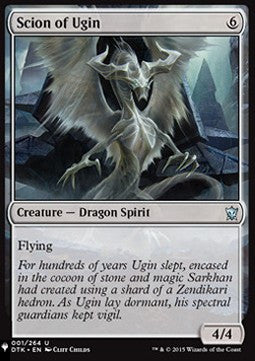 Scion of Ugin - The List (Uncommon) [1]