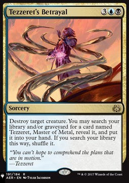 Tezzeret's Betrayal - The List (Rare) [191]