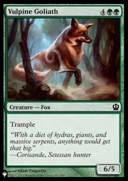 Vulpine Goliath - The List (Common) [183]
