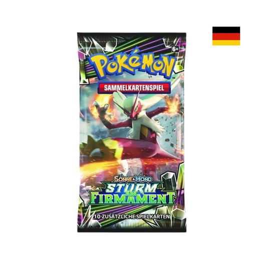 Pokemon Sturm am Firmament Booster mit Lohgock Illustration – deutsche Version