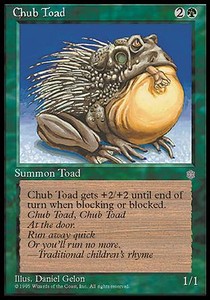 Chub Toad - Ice Age (Common)