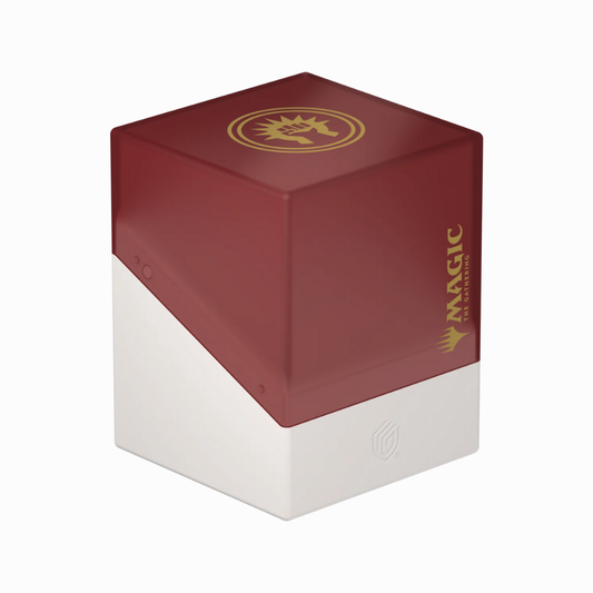 Ultimate Guard Boulder 100+ Deckbox „Guild Summit – Boros“ für Magic: The Gathering, Aufbewahrung für über 100 gesleevte Sammelkarten