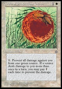 Circle of Protection: Green - Ice Age (Common)