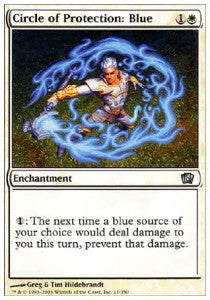 Circle of Protection: Blue - Eighth Edition (Uncommon) [8ED-11]