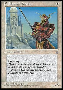 Kjeldoran Warrior - Ice Age (Common)