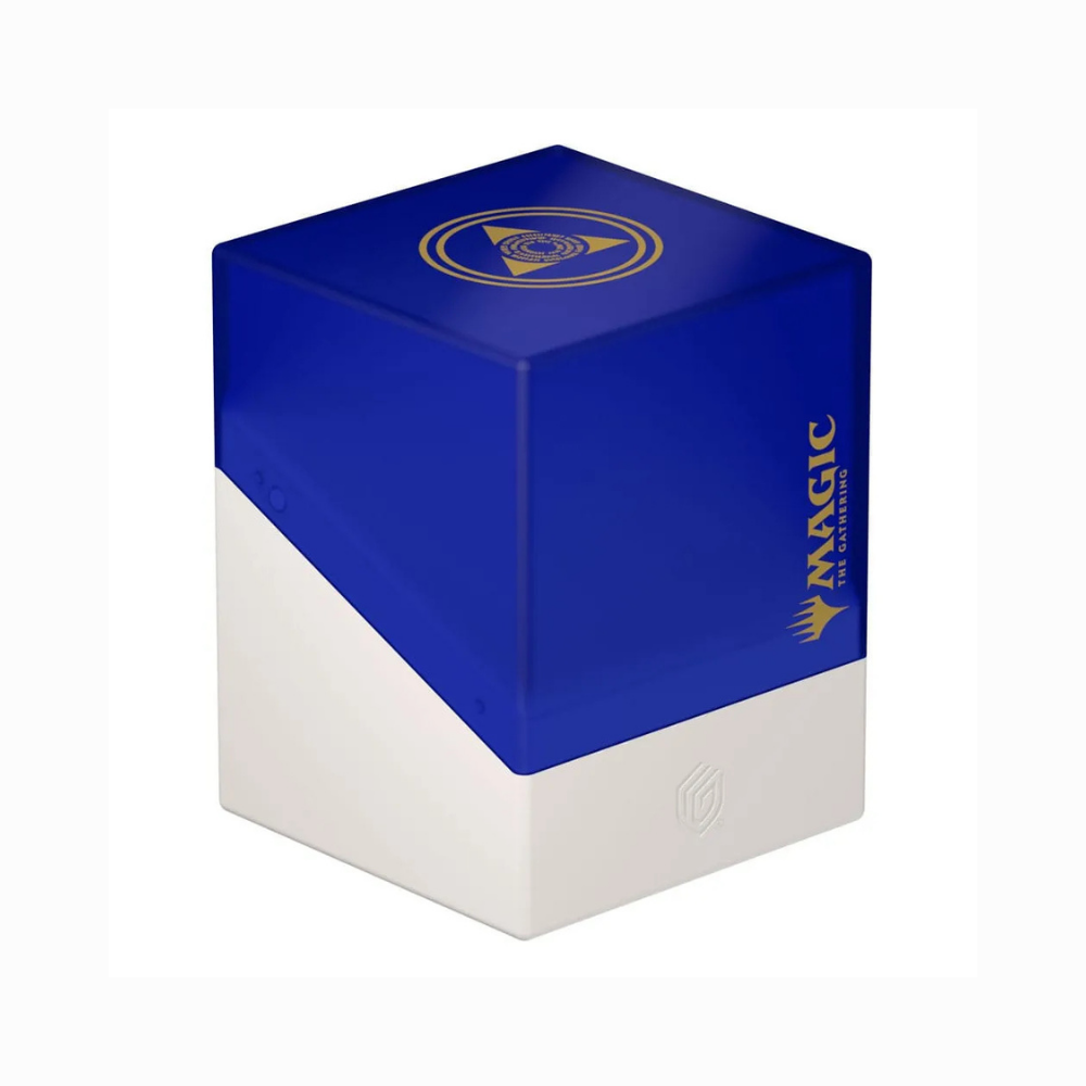 Ultimate Guard Boulder 100+ Deckbox „Guild Summit – Azorius“ für Magic: The Gathering, Aufbewahrung für über 100 gesleevte Sammelkarten