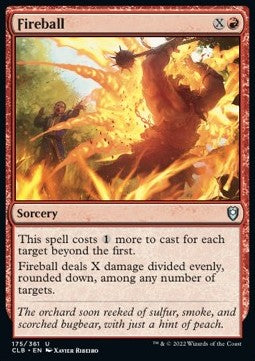 Fireball - Commander Legends: Battle for Baldur's Gate (Uncommon) [175]