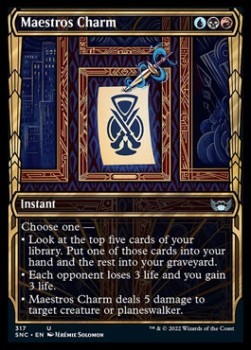 Maestros Charm (V.1) - Streets of New Capenna: Extras (Uncommon) [317]