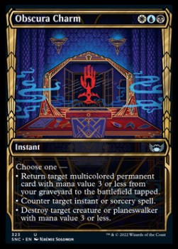 Obscura Charm (V.1) - Streets of New Capenna: Extras (Uncommon) [323]