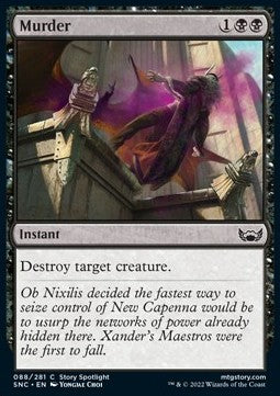 Murder - Streets of New Capenna (Common) [88]