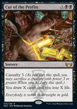 Cut of the Profits - Streets of New Capenna (Rare) [72]