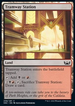 Tramway Station - Streets of New Capenna (Common) [258]