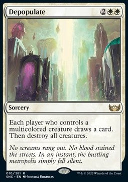 Depopulate - Streets of New Capenna (Rare) [SNC-10]