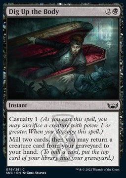 Dig Up the Body - Streets of New Capenna (Common) [76]