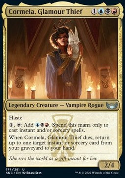 Cormela, Glamour Thief - Streets of New Capenna (Uncommon) [177]