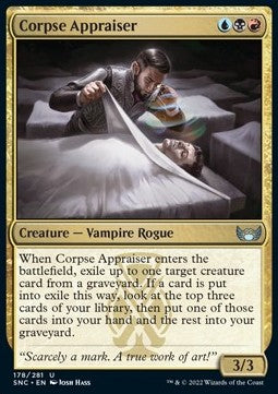 Corpse Appraiser - Streets of New Capenna (Uncommon) [178]