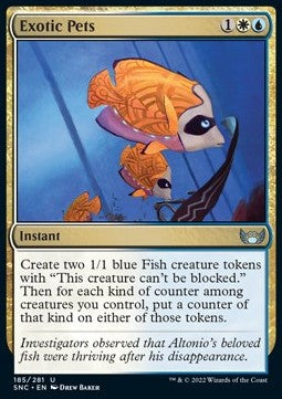 Exotic Pets - Streets of New Capenna (Uncommon) [185]