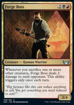 Forge Boss - Streets of New Capenna (Uncommon) [189]