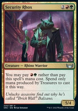 Security Rhox - Streets of New Capenna (Uncommon) [220]