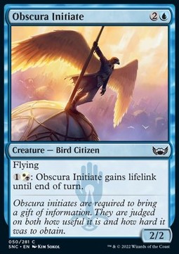 Obscura Initiate - Streets of New Capenna (Common) [50]