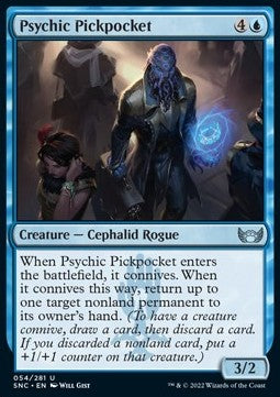 Psychic Pickpocket - Streets of New Capenna (Uncommon) [54]