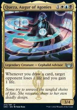 Queza, Augur of Agonies - Streets of New Capenna (Uncommon) [212]