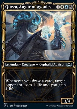 Queza, Augur of Agonies (V.1) - Streets of New Capenna: Extras (Uncommon) [326]